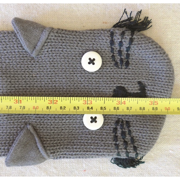 NWT DP…am Kids Knit Embroidered Cat Scarf - Picture 15 of 15